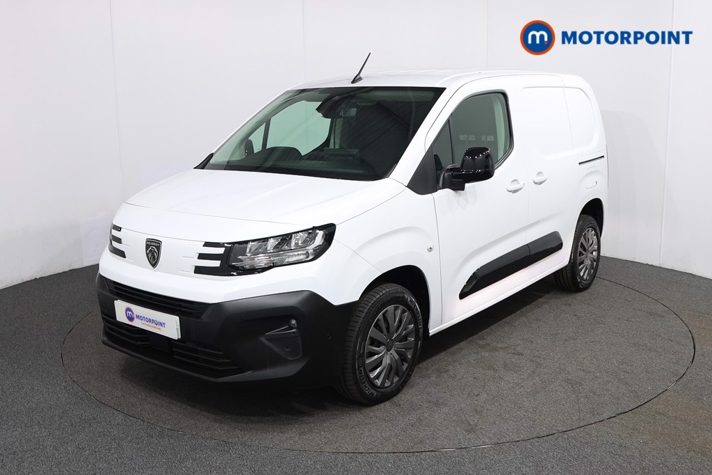 Peugeot Partner Asphalt Automatic Diesel Panel Van - Stock Number (1557686) - Passenger side front corner