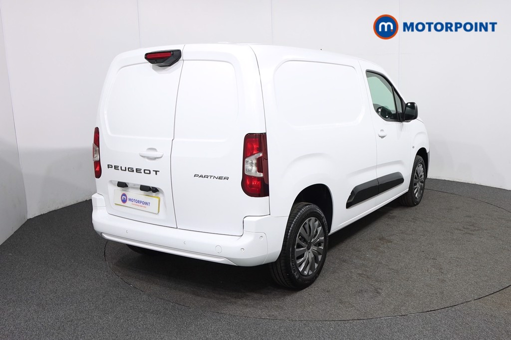 Peugeot Partner Asphalt Automatic Diesel Panel Van - Stock Number (1557686) - Drivers side rear corner