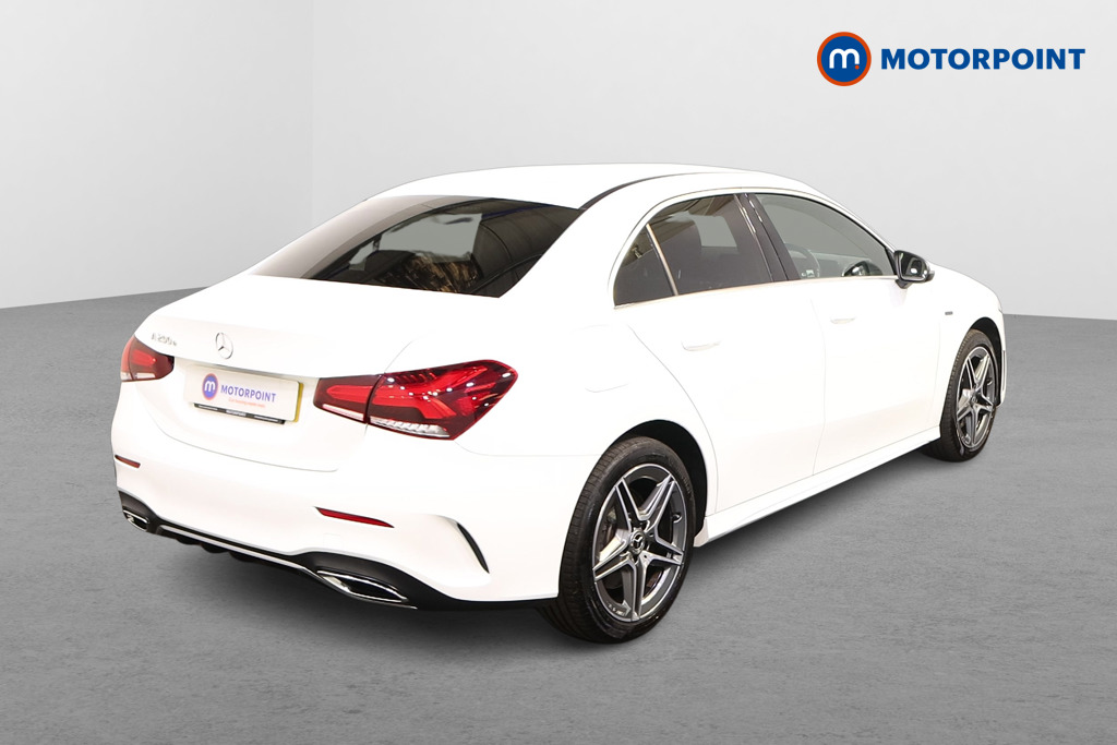 Mercedes-Benz A Class Amg Line Automatic Petrol Plug-In Hybrid Saloon - Stock Number (1558150) - Drivers side rear corner