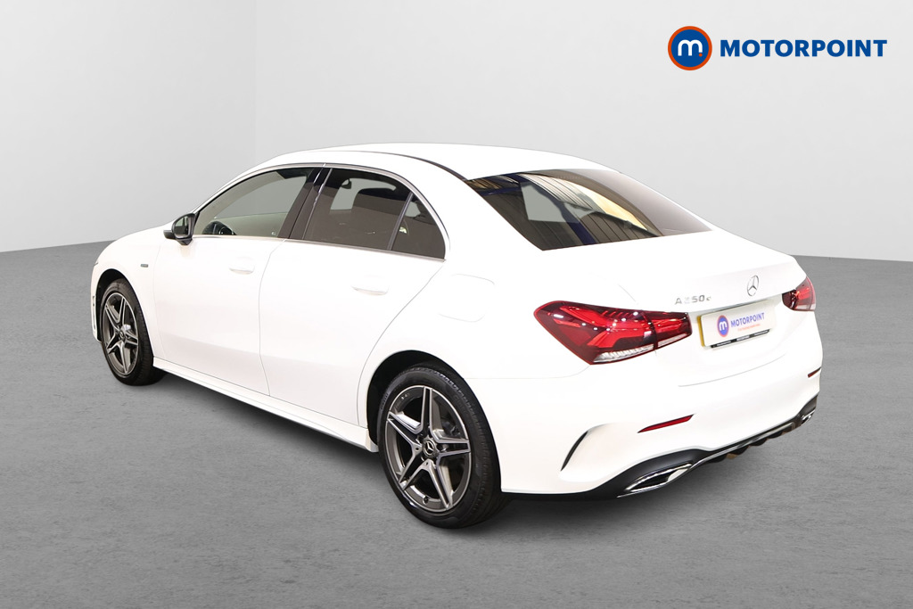 Mercedes-Benz A Class Amg Line Automatic Petrol Plug-In Hybrid Saloon - Stock Number (1558150) - Passenger side rear corner
