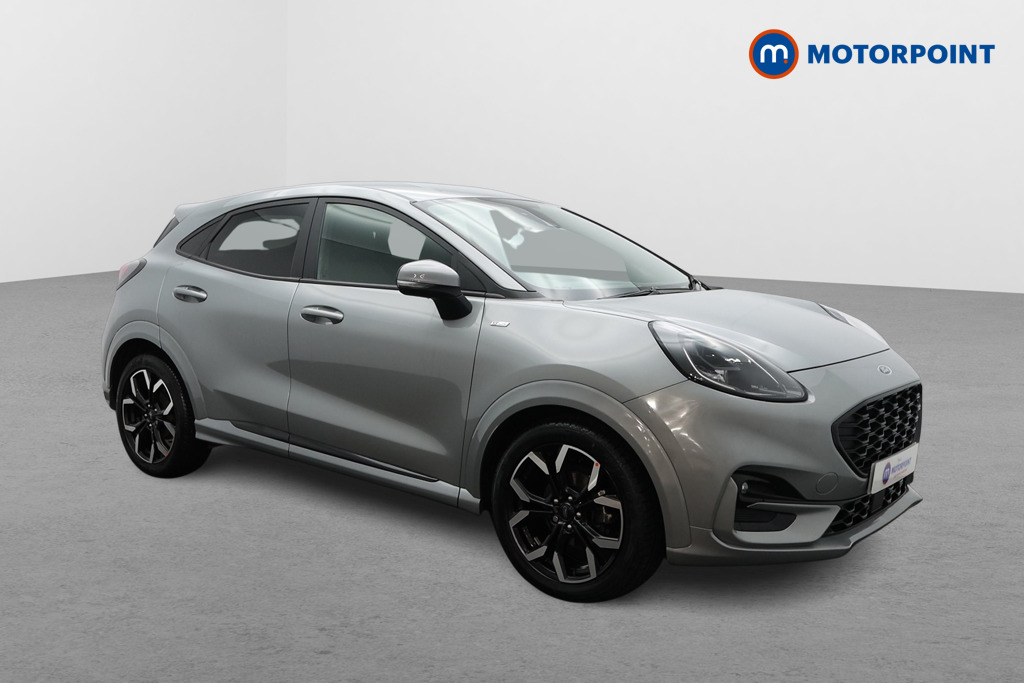 Ford Puma St-Line X Manual Petrol-Electric Hybrid SUV - Stock Number (1558233) - Drivers side front corner
