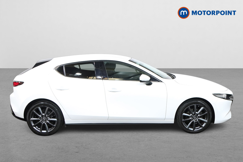 Mazda 3 Sport Lux Manual Petrol-Electric Hybrid Hatchback - Stock Number (1560049) - Drivers side