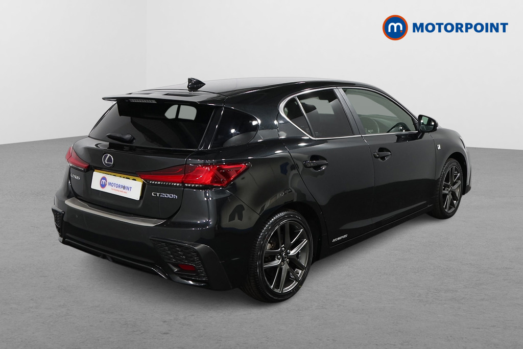 Lexus CT F-Sport Automatic Petrol-Electric Hybrid Hatchback - Stock Number (1557824) - Drivers side rear corner