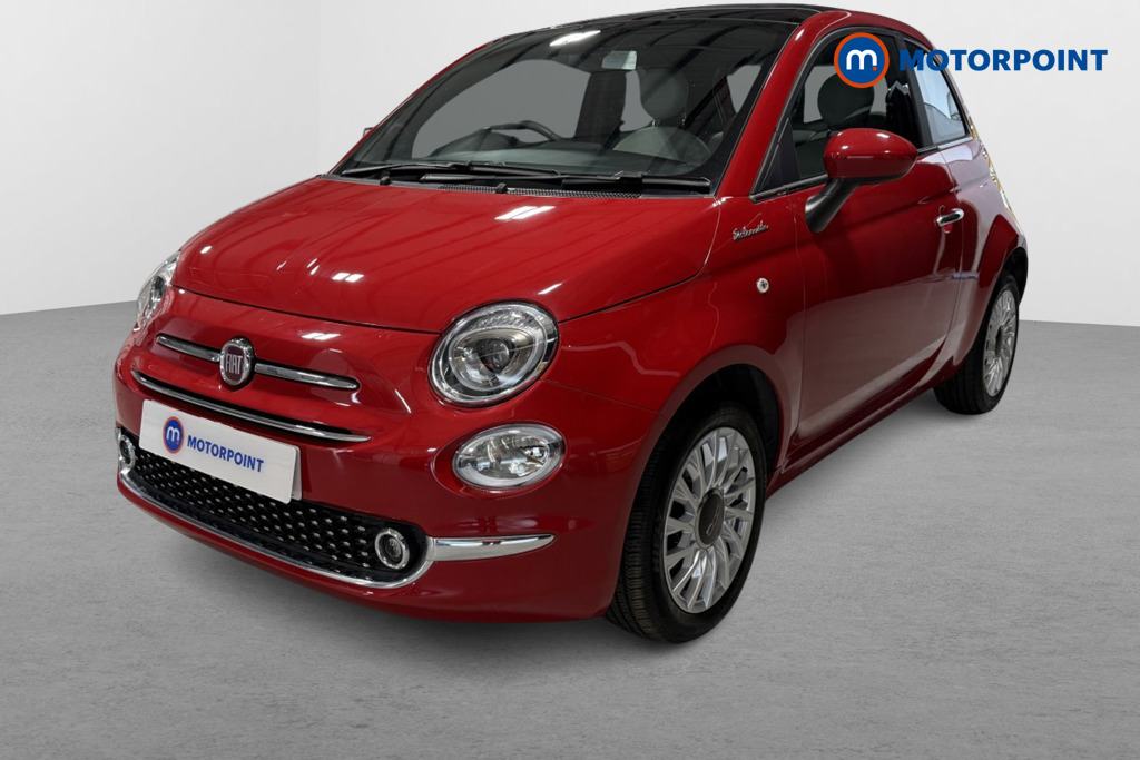 Fiat 500 Dolcevita Manual Petrol-Electric Hybrid Hatchback - Stock Number (1543096) - Passenger side front corner