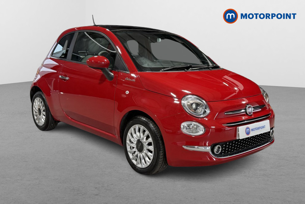 Fiat 500 Dolcevita Manual Petrol-Electric Hybrid Hatchback - Stock Number (1543096) - Drivers side front corner
