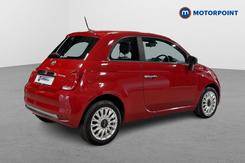 Fiat 500 Dolcevita Manual Petrol-Electric Hybrid Hatchback - Stock Number (1543096) - Drivers side rear corner
