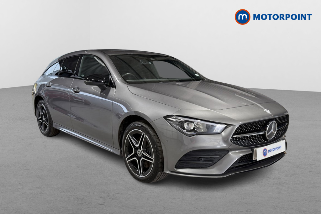 Mercedes-Benz CLA Amg Line Automatic Petrol Plug-In Hybrid Estate - Stock Number (1552737) - Drivers side front corner