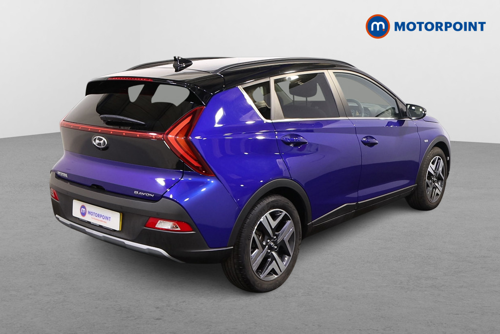 Hyundai Bayon Ultimate Manual Petrol-Electric Hybrid SUV - Stock Number (1556339) - Drivers side rear corner
