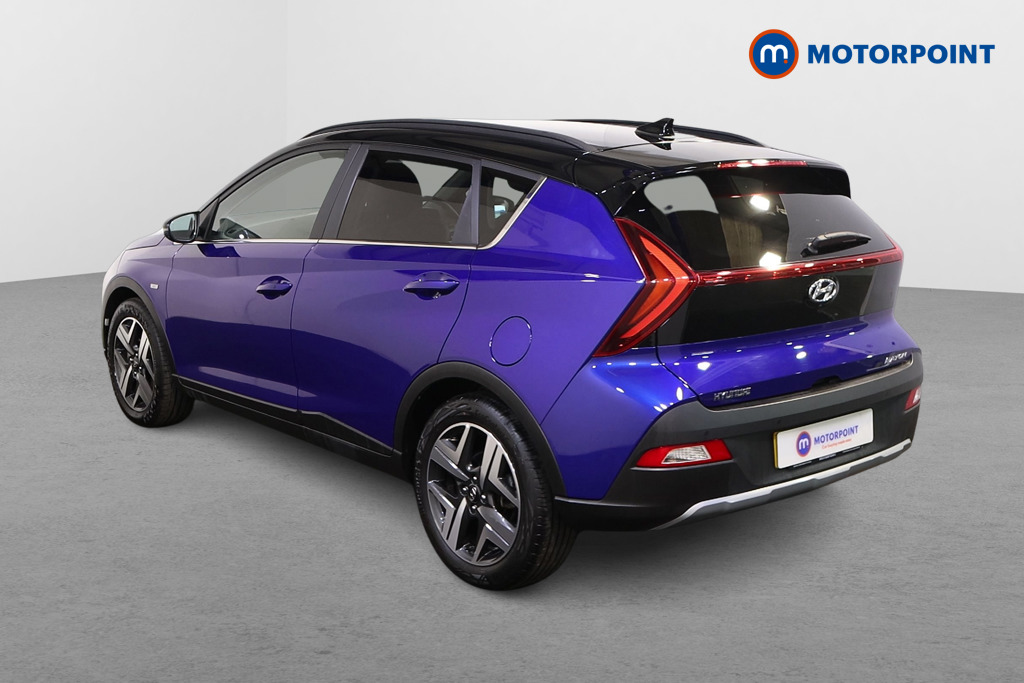 Hyundai Bayon Ultimate Manual Petrol-Electric Hybrid SUV - Stock Number (1556339) - Passenger side rear corner