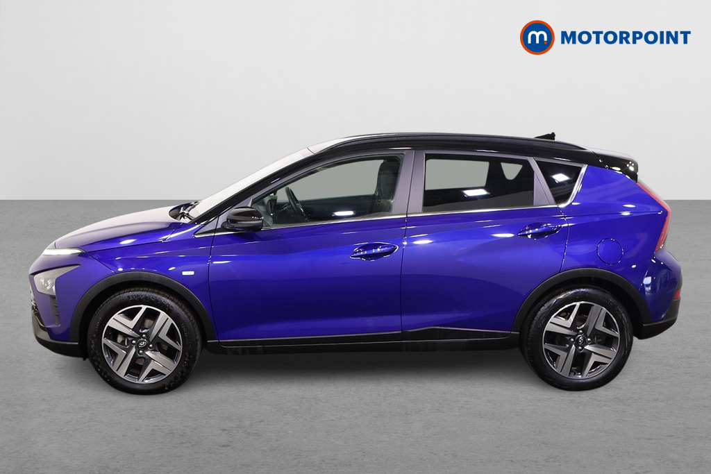 Hyundai Bayon Ultimate Manual Petrol-Electric Hybrid SUV - Stock Number (1556339) - Passenger side