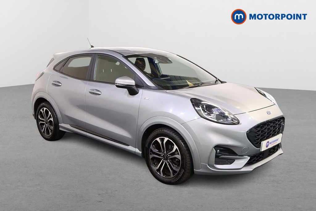 Ford Puma St-Line Manual Petrol-Electric Hybrid SUV - Stock Number (1556410) - Drivers side front corner