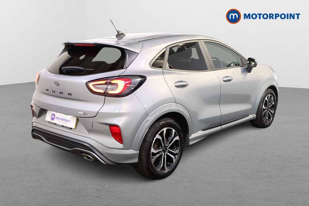 Ford Puma St-Line Manual Petrol-Electric Hybrid SUV - Stock Number (1556410) - Drivers side rear corner