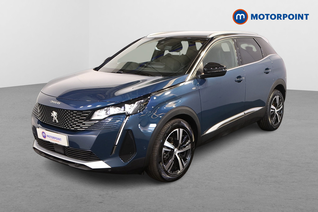 Peugeot 3008 GT Automatic Petrol-Electric Hybrid SUV - Stock Number (1556491) - Passenger side front corner