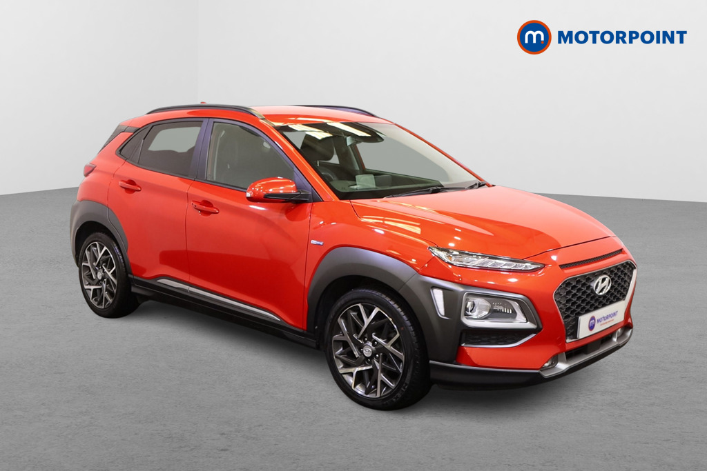 Hyundai Kona Premium Se Automatic Petrol-Electric Hybrid SUV - Stock Number (1557126) - Drivers side front corner