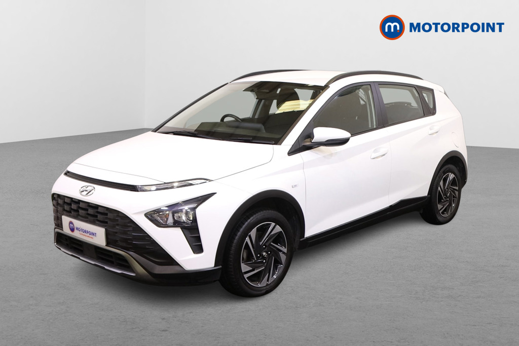 Hyundai Bayon Se Connect Manual Petrol-Electric Hybrid SUV - Stock Number (1557400) - Passenger side front corner