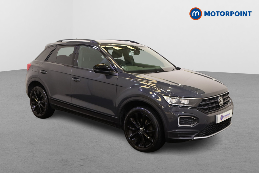 Volkswagen T-Roc Black Edition Automatic Petrol SUV - Stock Number (1558416) - Drivers side front corner