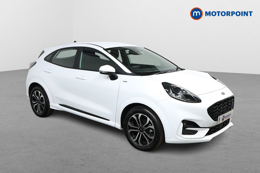 Ford Puma St-Line Manual Petrol-Electric Hybrid SUV - Stock Number (1560352) - Drivers side front corner