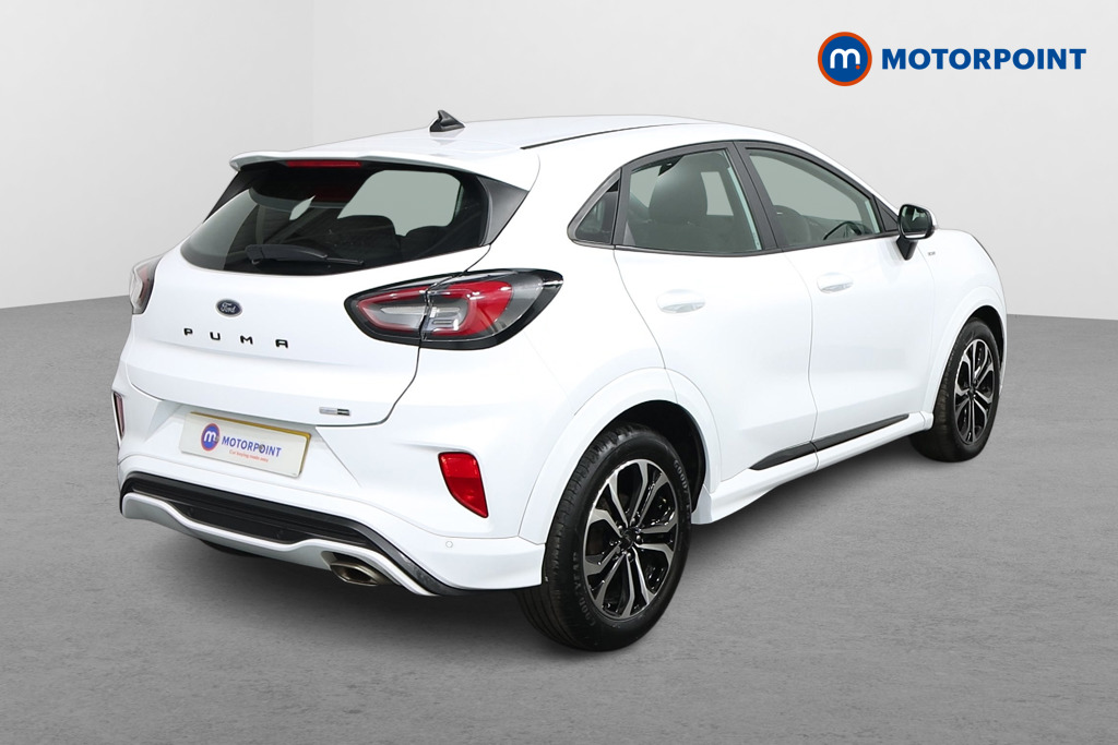 Ford Puma St-Line Manual Petrol-Electric Hybrid SUV - Stock Number (1560352) - Drivers side rear corner