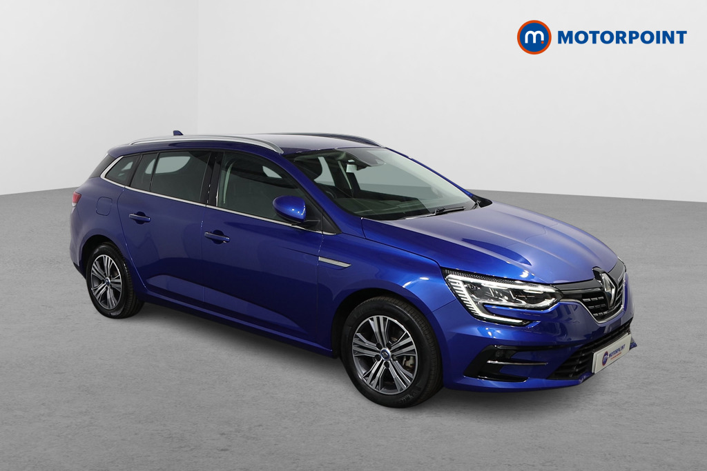 Renault Megane Iconic Automatic Petrol Plug-In Hybrid Estate - Stock Number (1560533) - Drivers side front corner