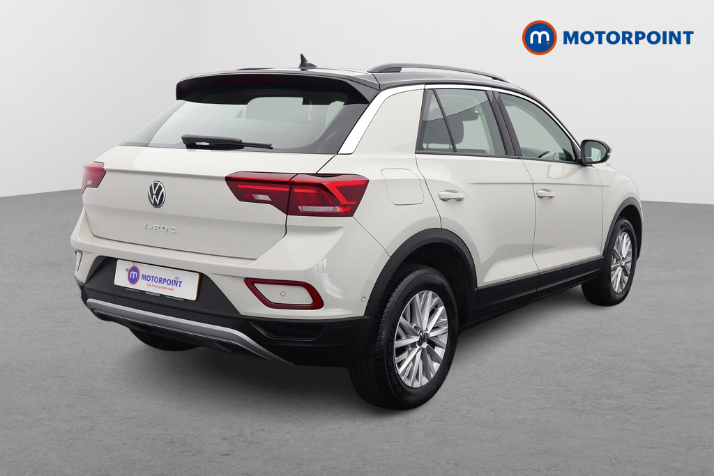 Volkswagen T-Roc Life Automatic Petrol SUV - Stock Number (1560594) - Drivers side rear corner