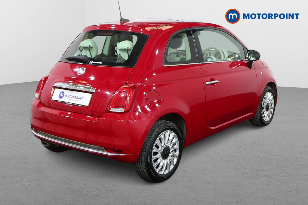 Fiat 500 Lounge Manual Petrol Hatchback - Stock Number (1542361) - Drivers side rear corner