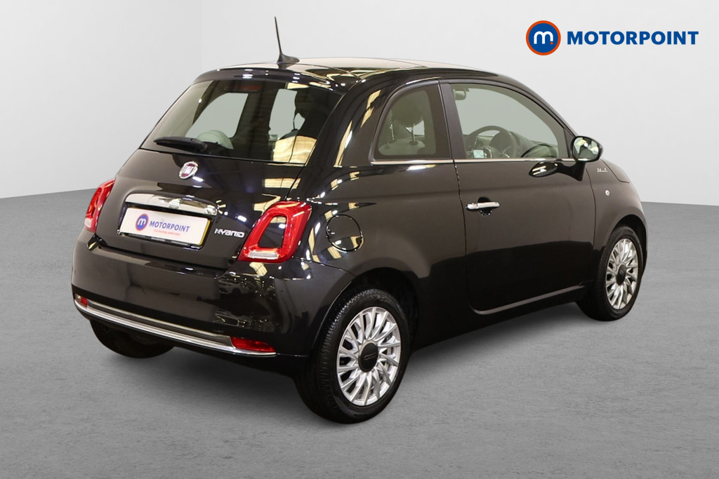 Fiat 500 Dolcevita Manual Petrol-Electric Hybrid Hatchback - Stock Number (1543059) - Drivers side rear corner