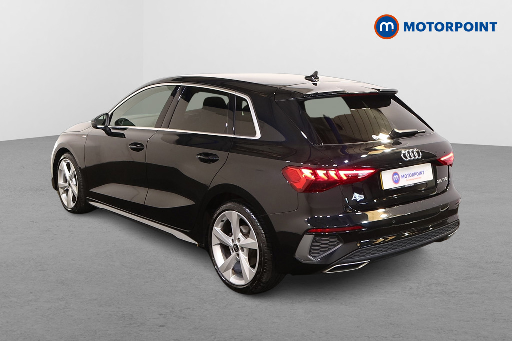 Audi A3 S Line Automatic Petrol Hatchback - Stock Number (1552260) - Passenger side rear corner