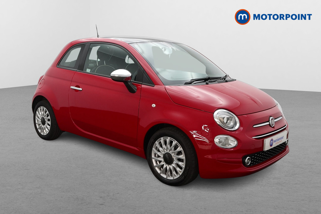 Fiat 500 Lounge Manual Petrol-Electric Hybrid Hatchback - Stock Number (1552914) - Drivers side front corner