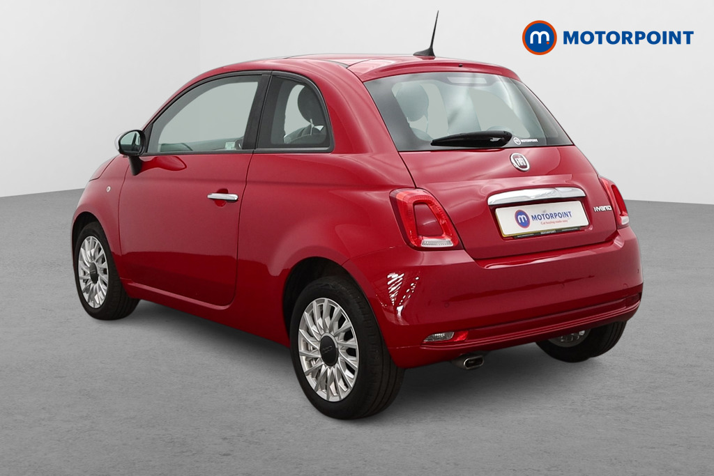 Fiat 500 Lounge Manual Petrol-Electric Hybrid Hatchback - Stock Number (1552914) - Passenger side rear corner