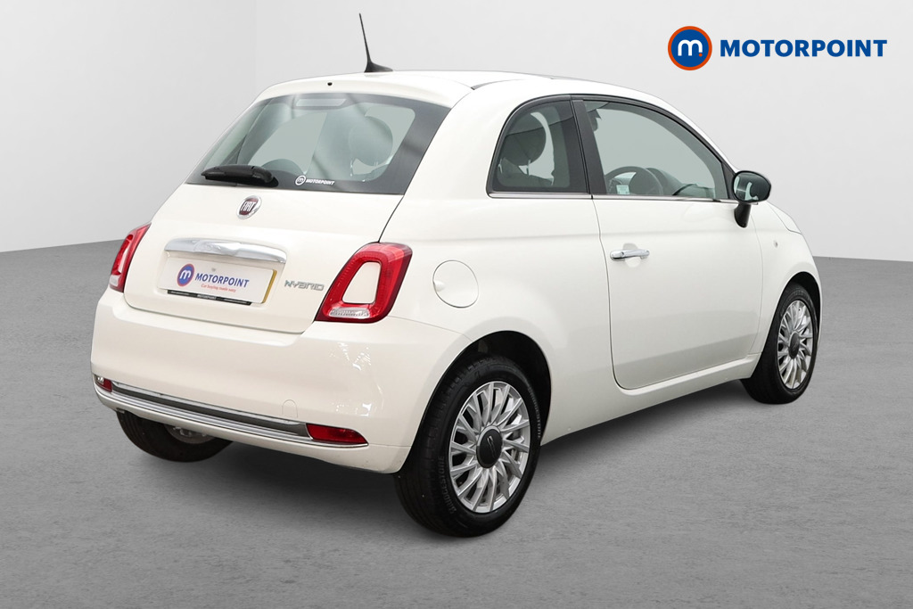 Fiat 500 1.0 Mild Hybrid 3Dr Manual Petrol-Electric Hybrid Hatchback - Stock Number (1556135) - Drivers side rear corner