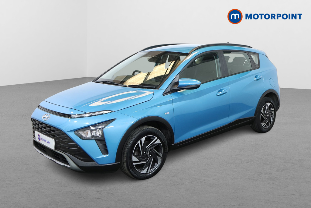 Hyundai Bayon Se Connect Manual Petrol-Electric Hybrid SUV - Stock Number (1556302) - Passenger side front corner