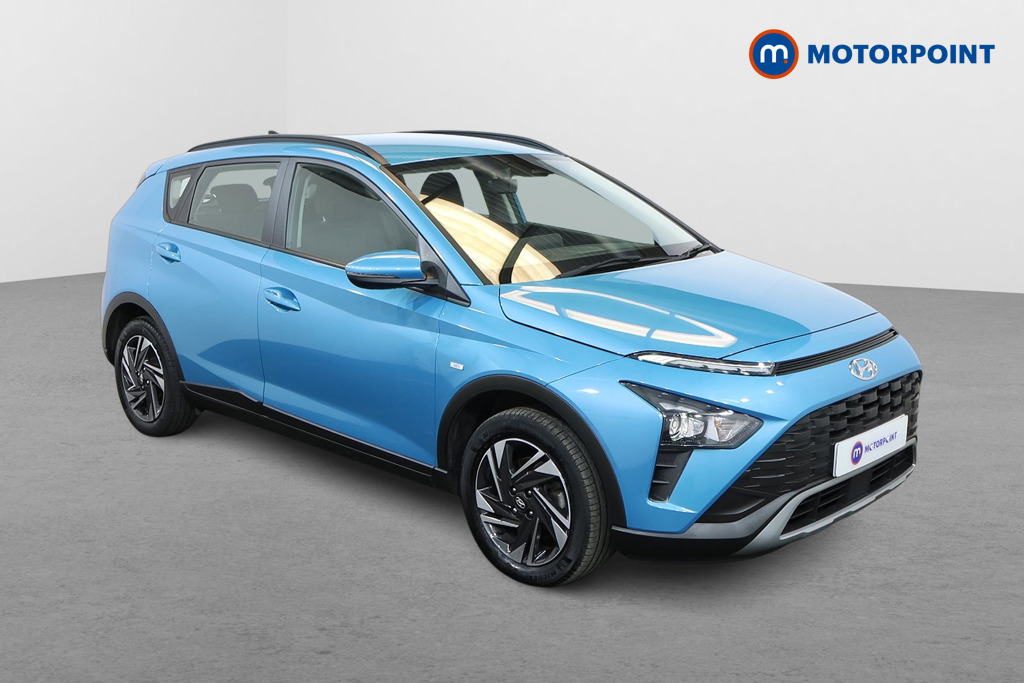 Hyundai Bayon Se Connect Manual Petrol-Electric Hybrid SUV - Stock Number (1556302) - Drivers side front corner