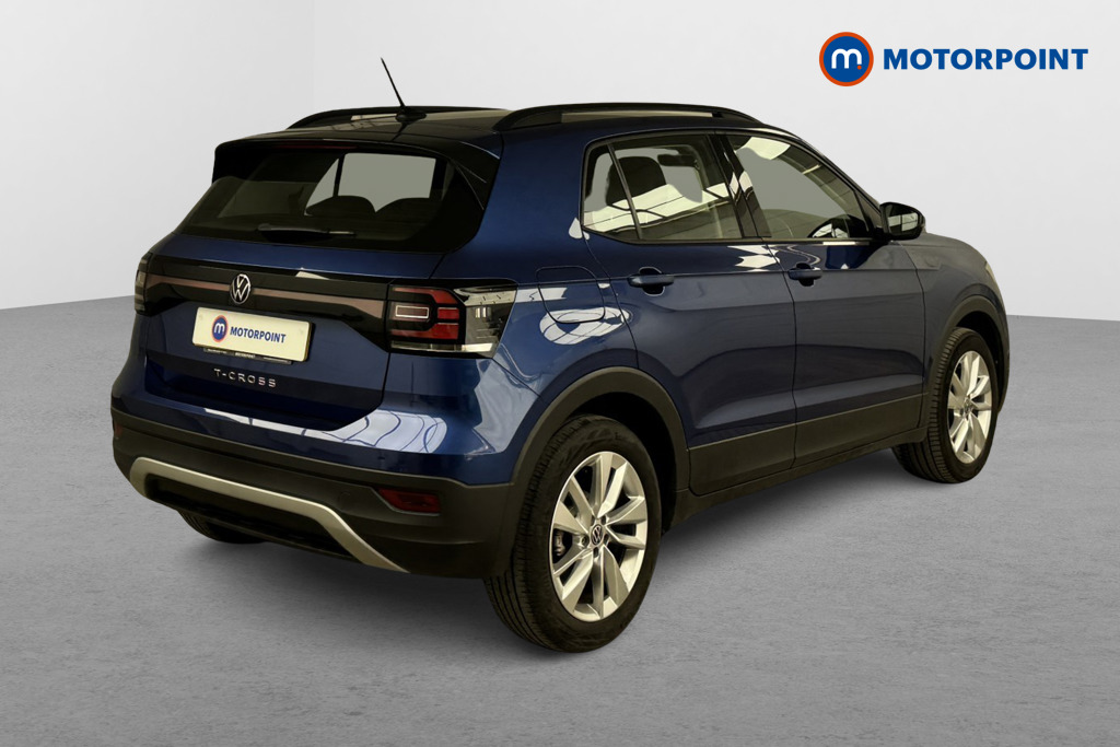 Volkswagen T-Cross SE Manual Petrol SUV - Stock Number (1559089) - Drivers side rear corner