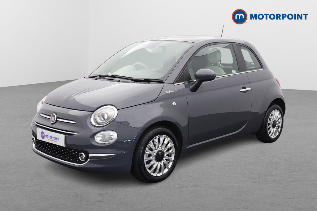 Fiat 500 Dolcevita Manual Petrol-Electric Hybrid Hatchback - Stock Number (1559453) - Passenger side front corner