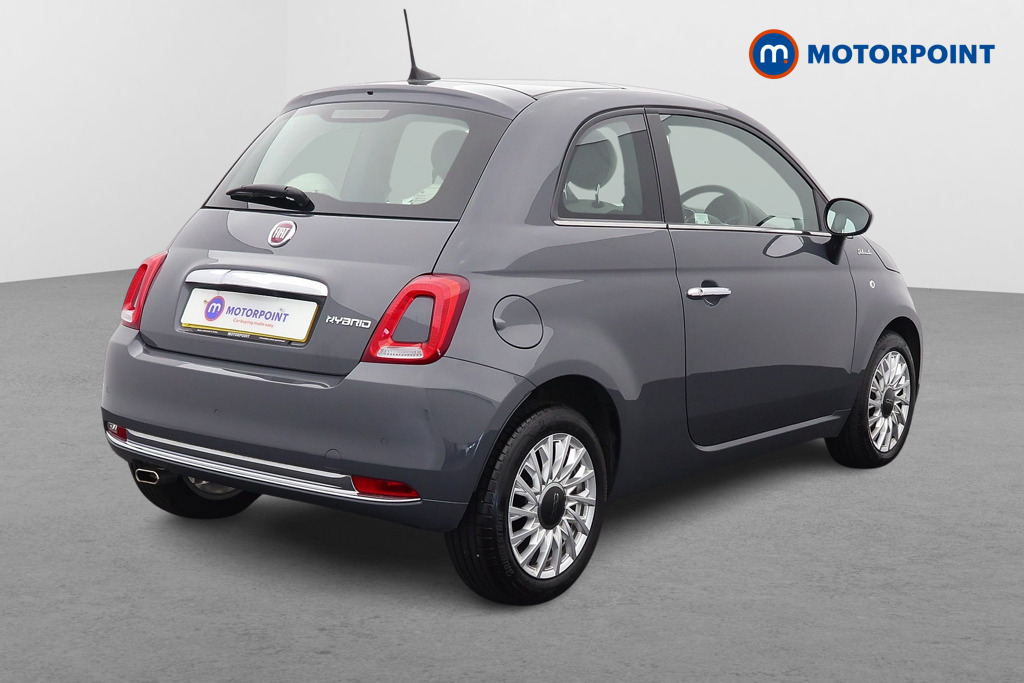 Fiat 500 Dolcevita Manual Petrol-Electric Hybrid Hatchback - Stock Number (1559453) - Drivers side rear corner
