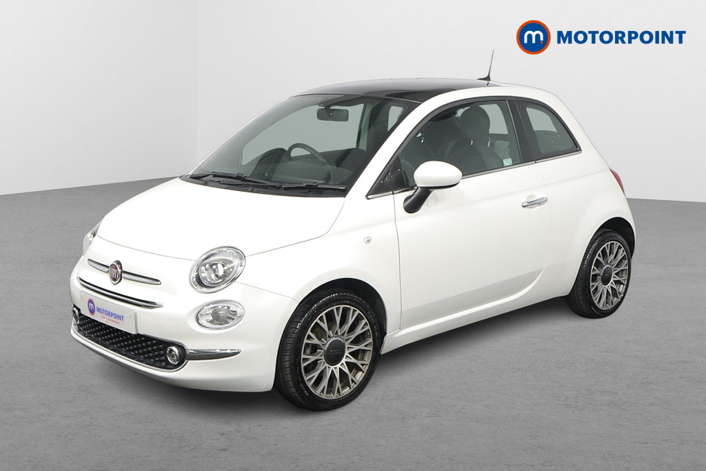Fiat 500 Star Manual Petrol-Electric Hybrid Hatchback - Stock Number (1559543) - Passenger side front corner
