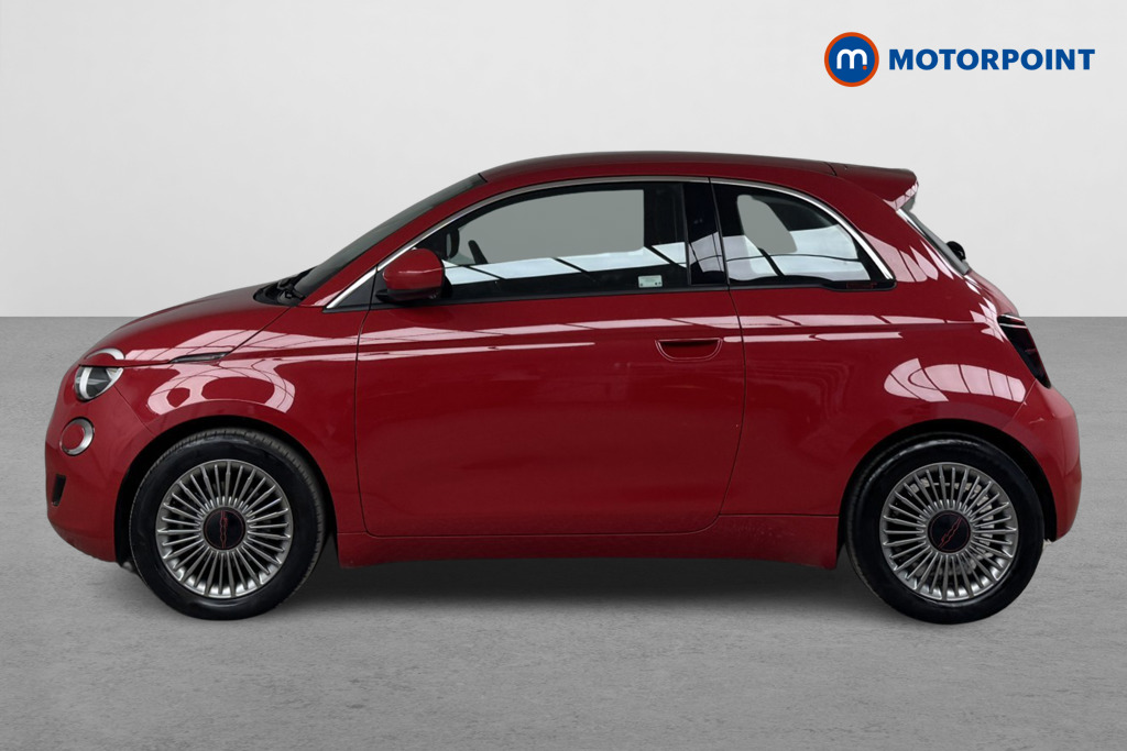 Fiat 500 RED Automatic Electric Hatchback - Stock Number (1559862) - Passenger side