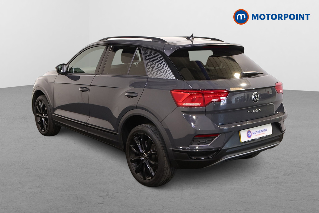 Volkswagen T-Roc Black Edition Manual Petrol SUV - Stock Number (1559937) - Passenger side rear corner