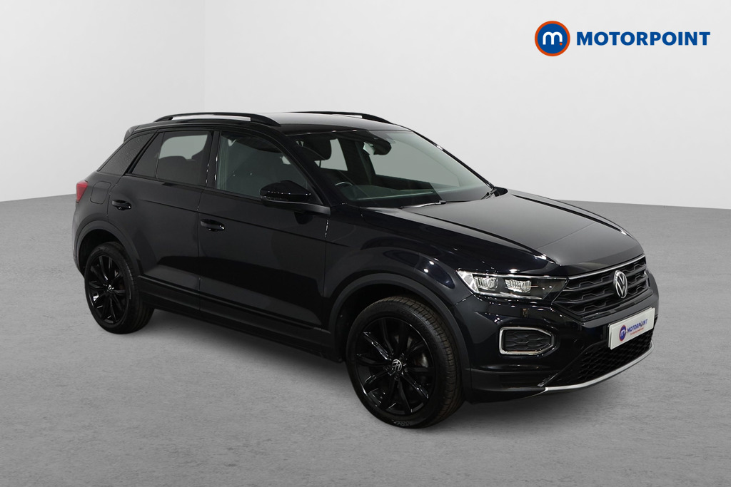Volkswagen T-Roc Black Edition Automatic Petrol SUV - Stock Number (1560024) - Drivers side front corner