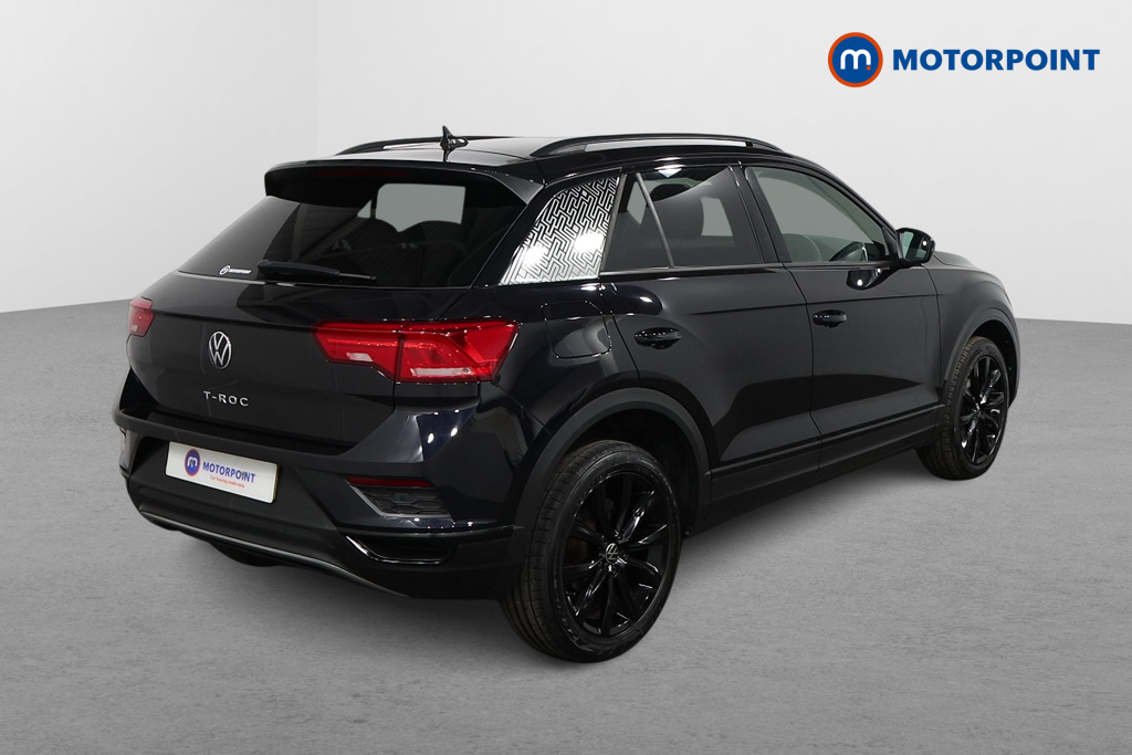 Volkswagen T-Roc Black Edition Automatic Petrol SUV - Stock Number (1560024) - Drivers side rear corner