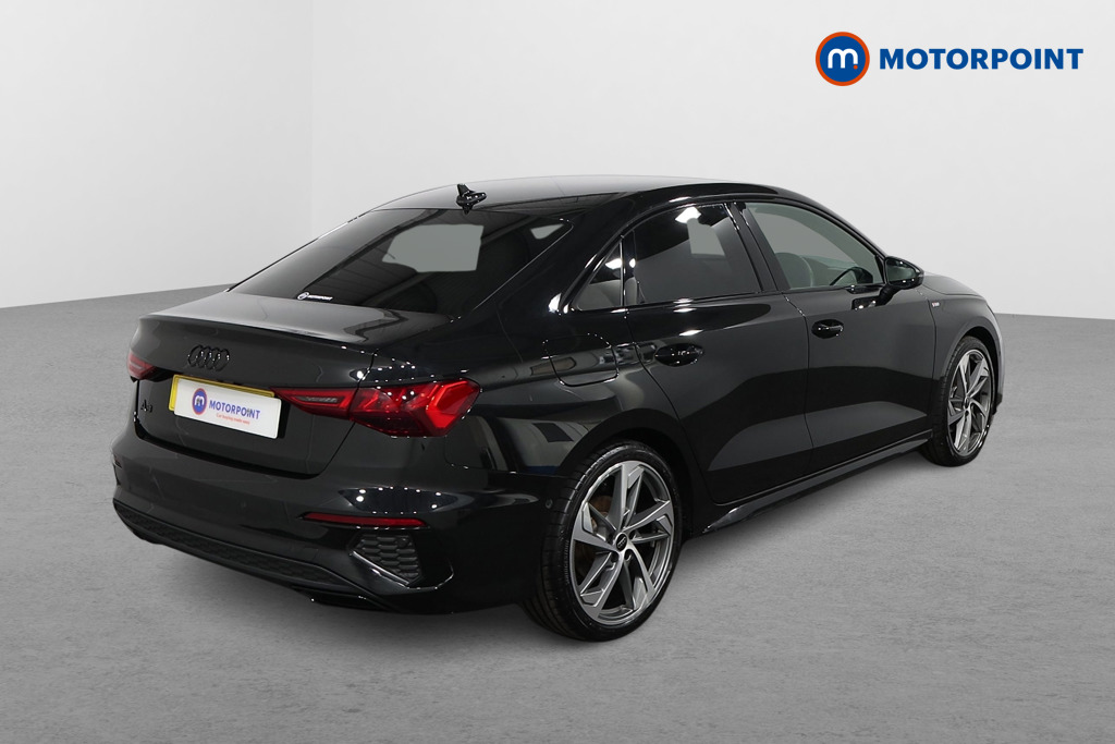 Audi A3 Black Edition Automatic Petrol Saloon - Stock Number (1560061) - Drivers side rear corner