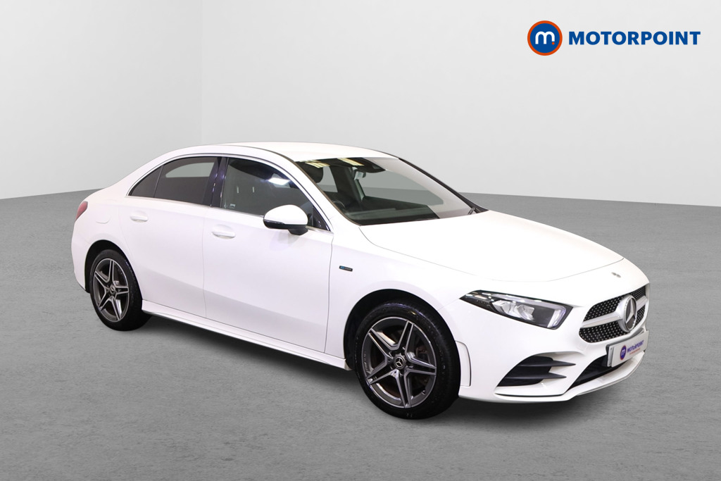 Mercedes-Benz A Class Amg Line Automatic Petrol Plug-In Hybrid Saloon - Stock Number (1549448) - Drivers side front corner