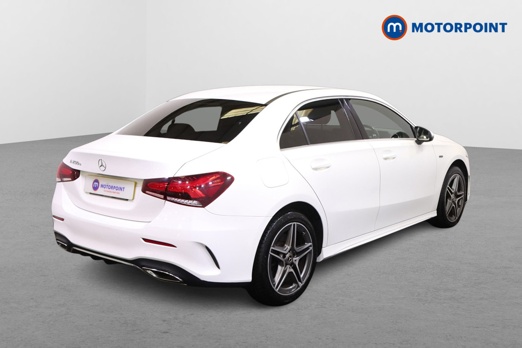 Mercedes-Benz A Class Amg Line Automatic Petrol Plug-In Hybrid Saloon - Stock Number (1549448) - Drivers side rear corner