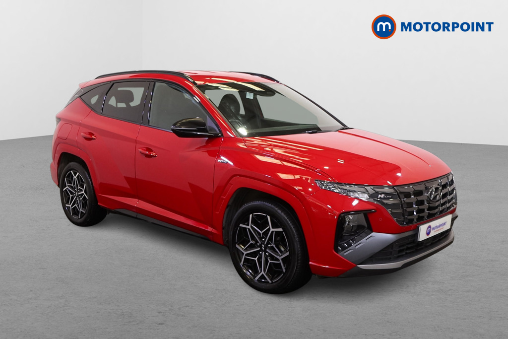 Hyundai Tucson N Line Automatic Petrol Plug-In Hybrid SUV - Stock Number (1551280) - Drivers side front corner