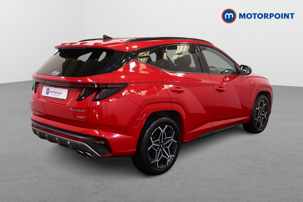 Hyundai Tucson N Line Automatic Petrol Plug-In Hybrid SUV - Stock Number (1551280) - Drivers side rear corner