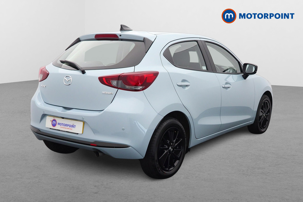 Mazda 2 Homura Manual Petrol-Electric Hybrid Hatchback - Stock Number (1555917) - Drivers side rear corner