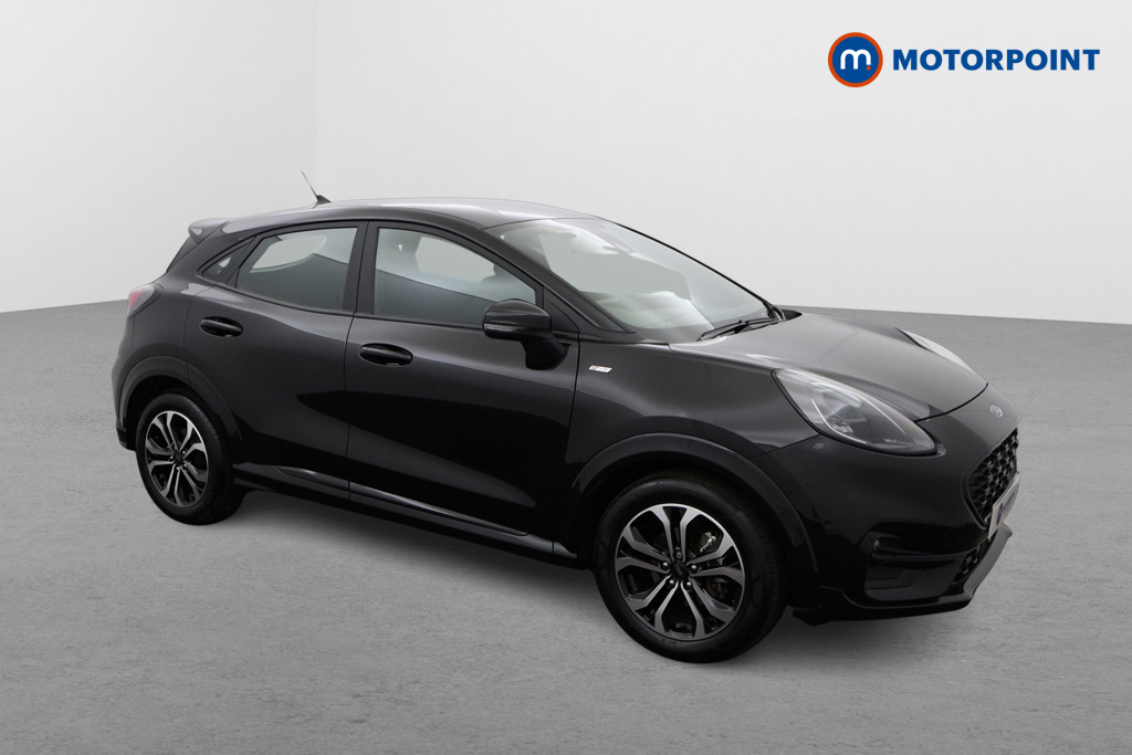 Ford Puma St-Line Manual Petrol-Electric Hybrid SUV - Stock Number (1556443) - Drivers side front corner