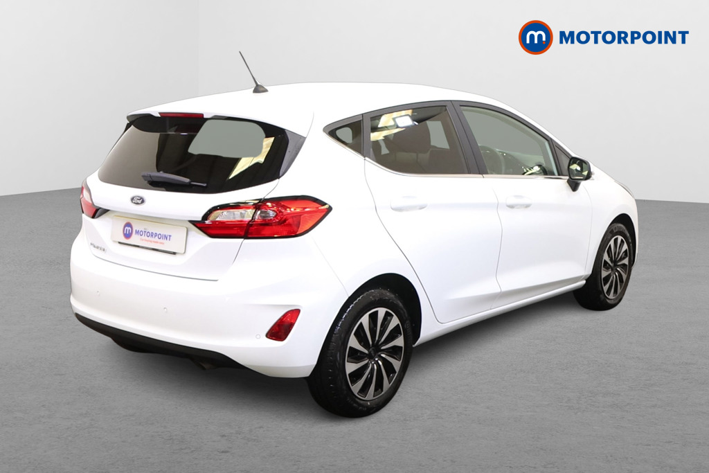 Ford Fiesta Titanium Manual Petrol Hatchback - Stock Number (1556840) - Drivers side rear corner