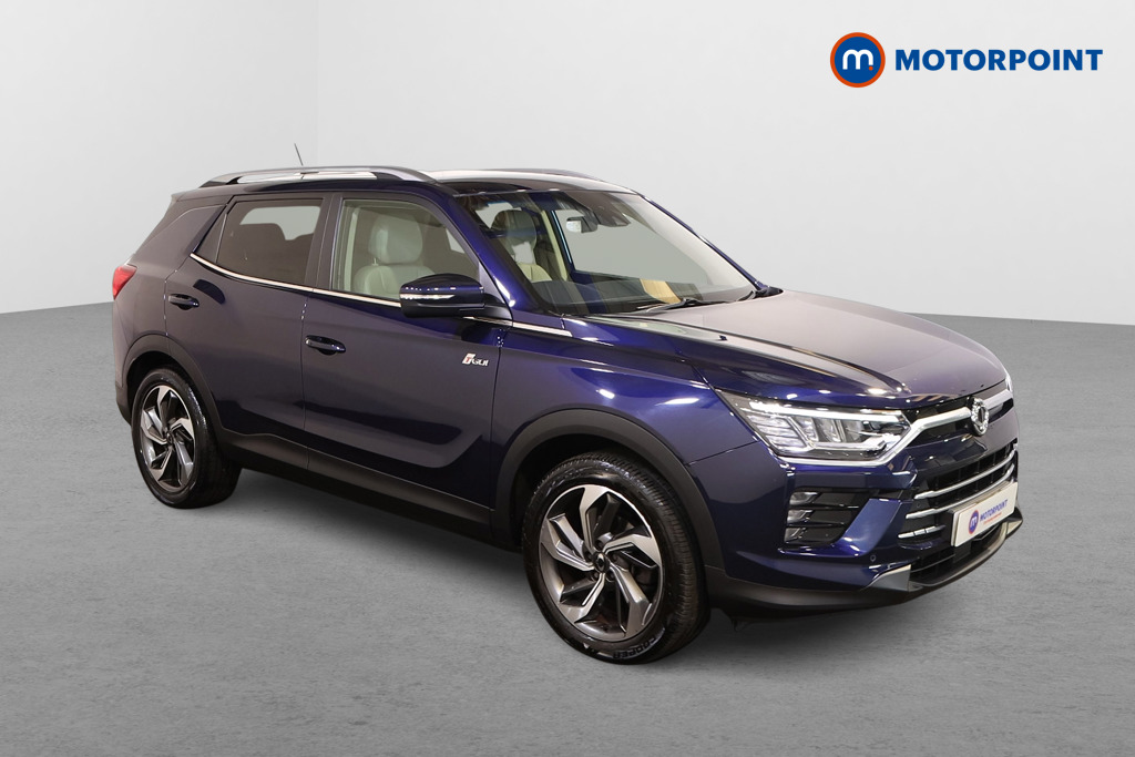 Ssangyong Korando Ultimate Automatic Petrol SUV - Stock Number (1558020) - Drivers side front corner