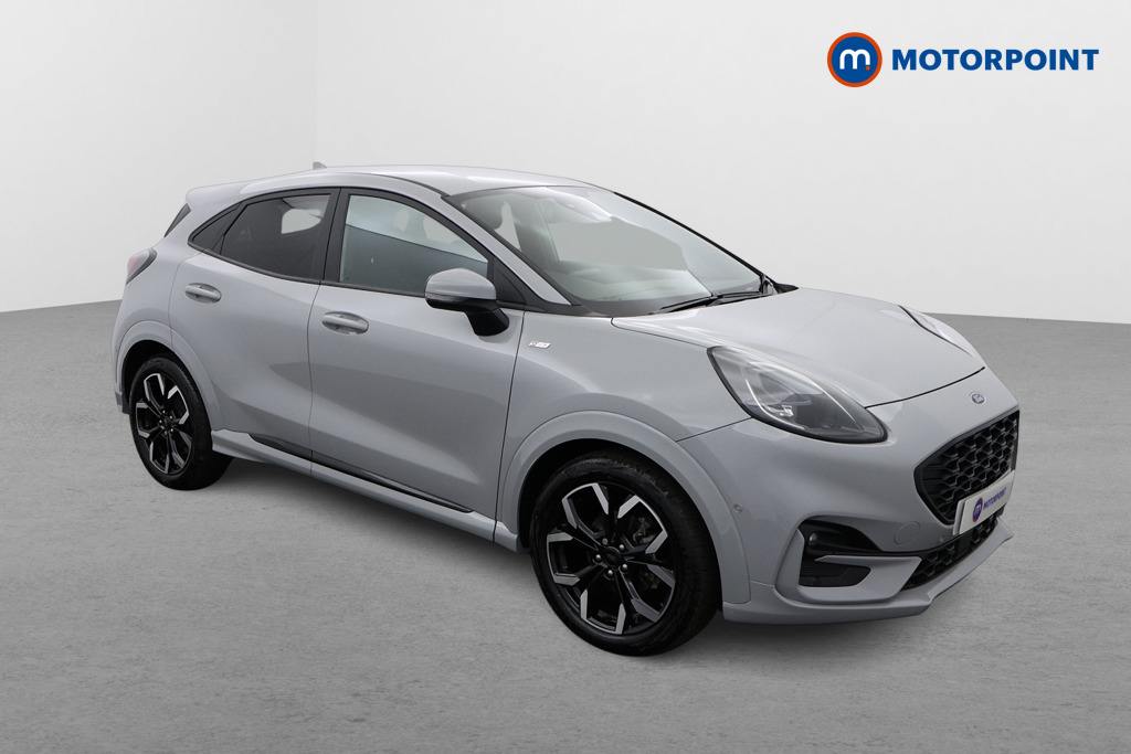 Ford Puma St-Line X Automatic Petrol-Electric Hybrid SUV - Stock Number (1560337) - Drivers side front corner